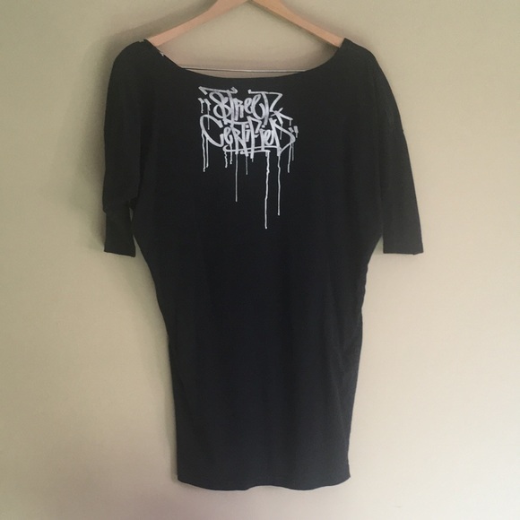 Vintage Patricia Field Gangster Marilyn Monroe Tshirt Dress - Picture 4 of 8